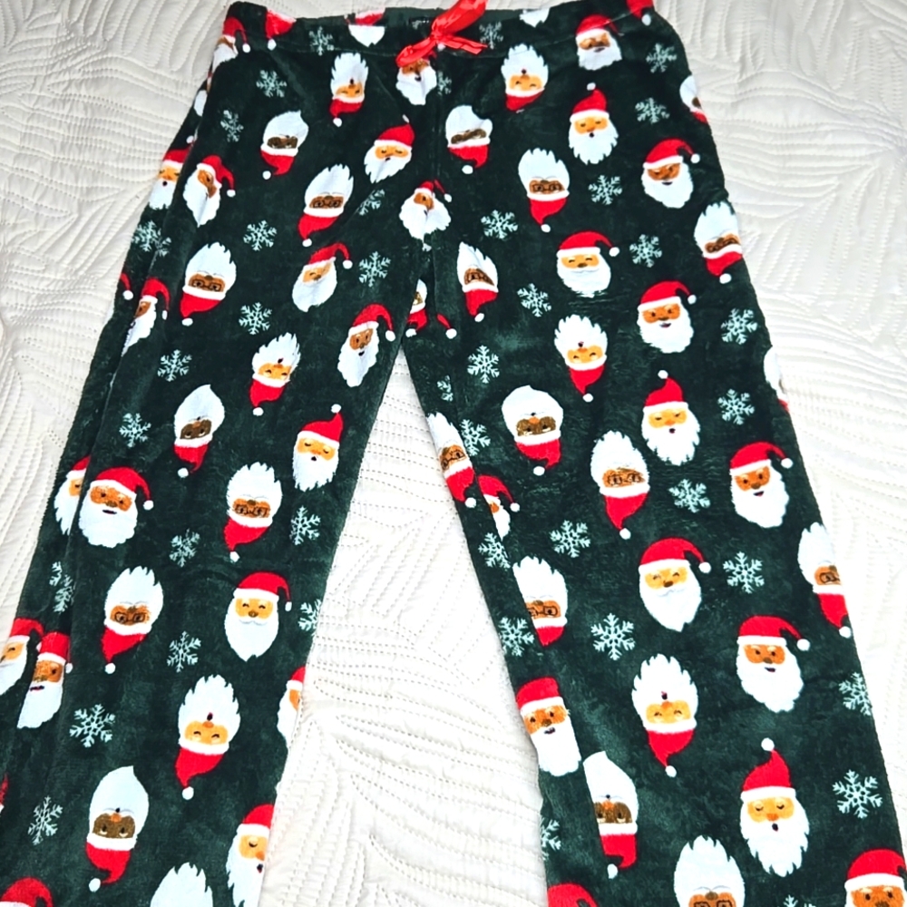 Christmas pants green